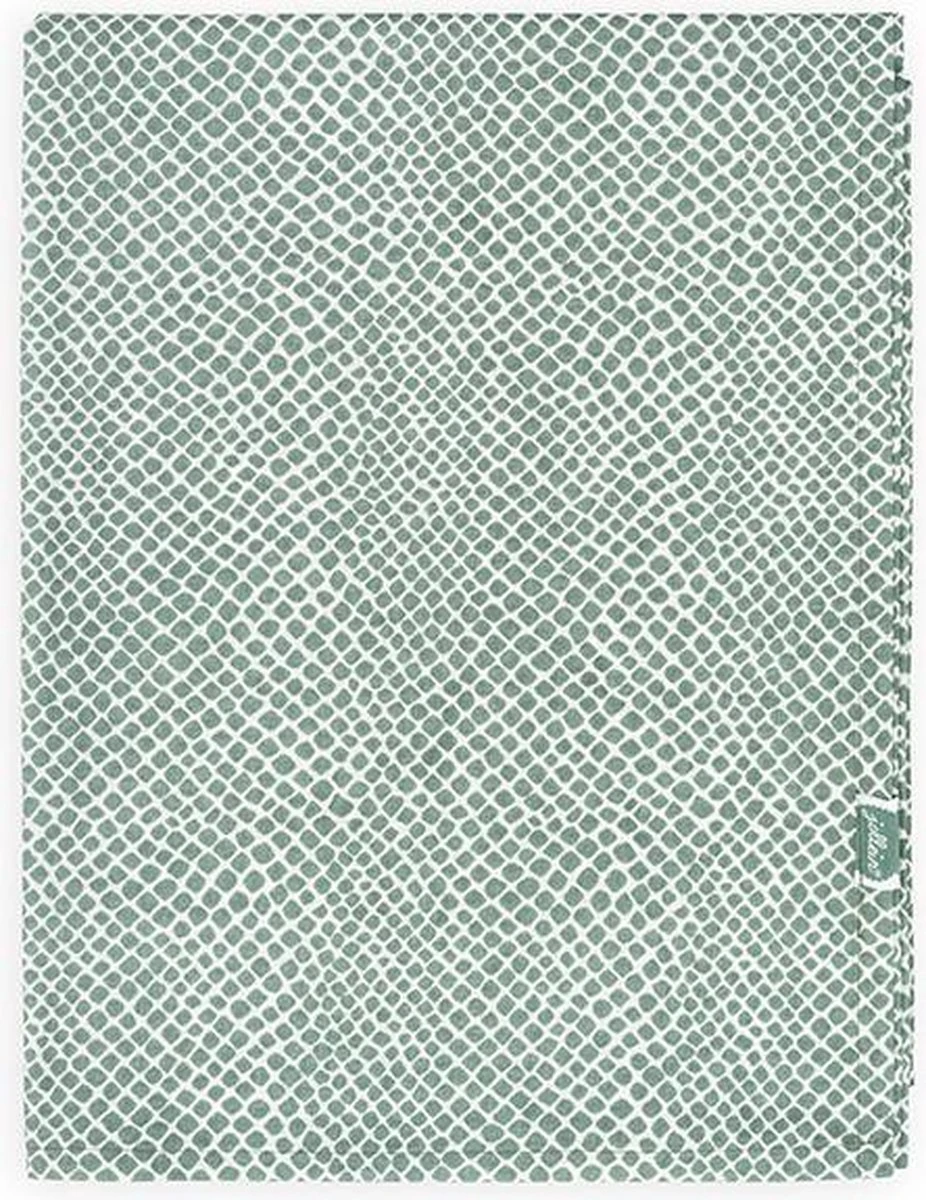 Jollein Baby Laken Wieg 75x100cm Snake - Ash Green 13 Jollein Baby Laken Wieg 75x100cm Snake - Ash Green - Afbeelding 11