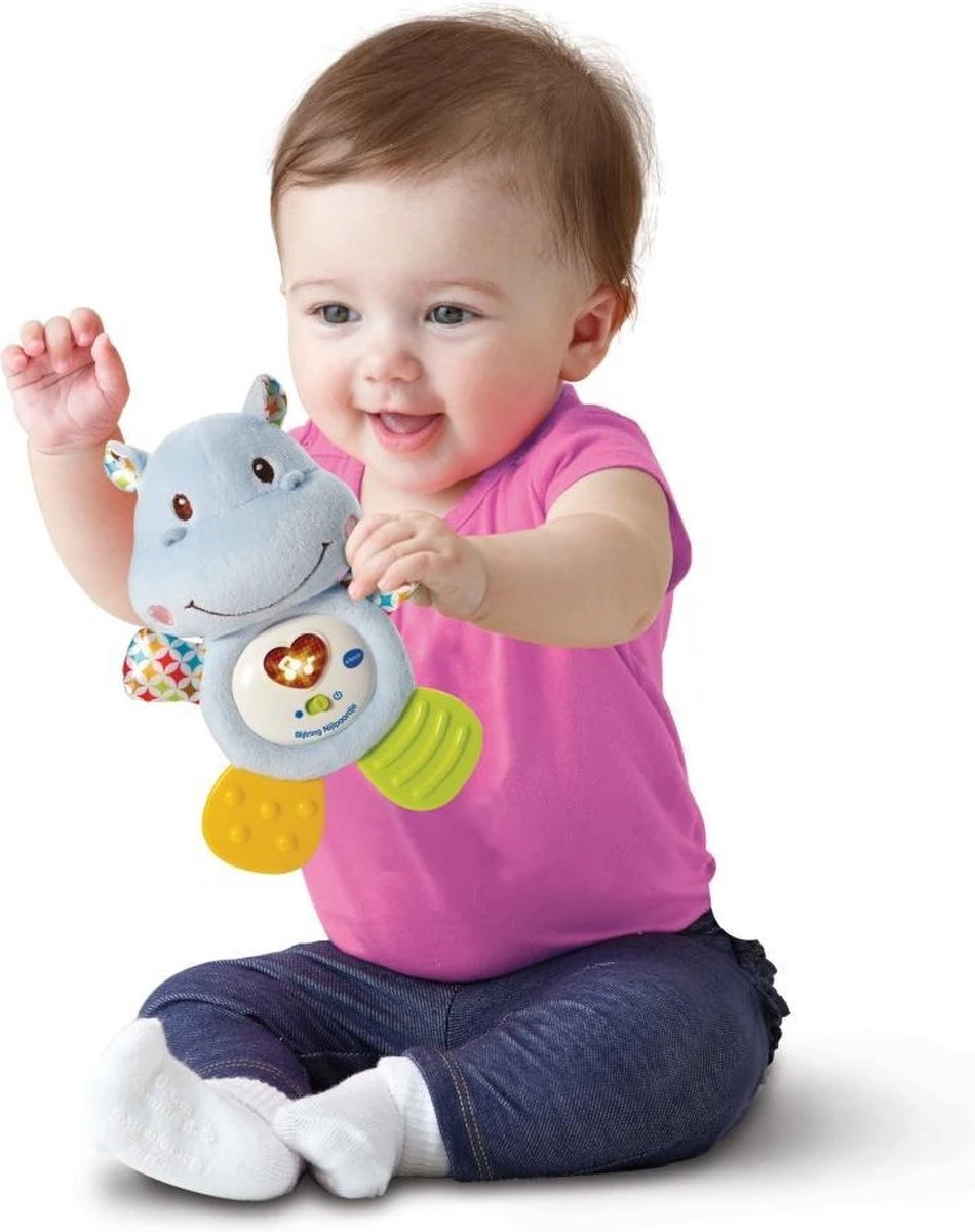 VTech Baby Bijtring Nijlpaardje - Educatief Babyspeelgoed - 0 Tot 24 Maanden 6 VTech Baby Bijtring Nijlpaardje - Educatief Babyspeelgoed - 0 Tot 24 Maanden - Afbeelding 4