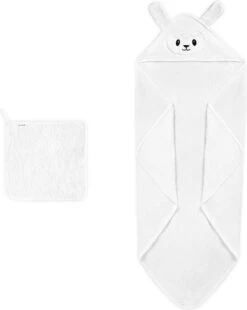 Navaris Badcape Met Capuchon Voor Baby - Set Met Badcape En Washandje - 100% Bamboe - Voor Baby's Van 0-12 Maanden - Oeko-tex Gecertificeerd - Schaap 10 Navaris Badcape Met Capuchon Voor Baby - Set Met Badcape En Washandje - 100% Bamboe - Voor Baby's Van 0-12 Maanden - Oeko-tex Gecertificeerd - Schaap -Babyproducten Korting 956x1200 3