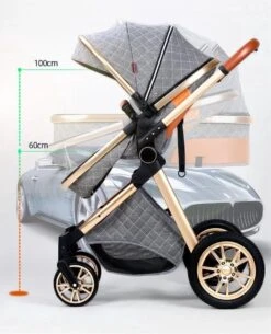 Merkloos Kinderwagen 3-in-1 – Luxe Kinderwagen - Buggy – Wandelwagen - Multifunctioneel – Opklapbaar – Incl. Autostoel – Zwart 10 Merkloos Kinderwagen 3-in-1 – Luxe Kinderwagen - Buggy – Wandelwagen - Multifunctioneel – Opklapbaar – Incl. Autostoel – Zwart -Babyproducten Korting 971x1200 8