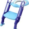 Toiletbril Met Trapje Voor Kinderen | Kinder Toiletzitje Toiletstoel Met Trap | Opvouwbare WC-bril Verkleiner Toiletverkleiner | LB-A20 Blauwpaars -Babyproducten Korting 990x1200 2