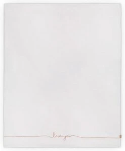 Jollein Baby Laken Ledikant 120x150cm Love You - Caramel -Babyproducten Korting 996x1200 1